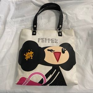 COACH POPPY CHAN PEPPER TOTE